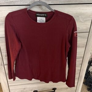 Wolverine flame resistant LONG SLEEVE PRINT TEE